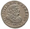 Fryderyk Wilhelm 1640-1688, szóstak 1686/BA, Królewiec, Neumann 11.120a, ładnie zachowany