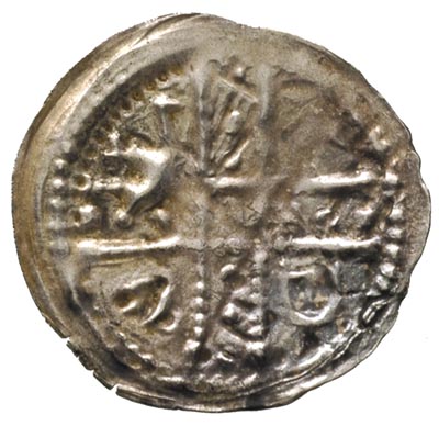 Śląsk - Bolesław Wysoki 1163-1201, denar, Wrocła