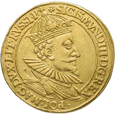 10 dukatów medalowych bez daty (1592), Gdańsk, A
