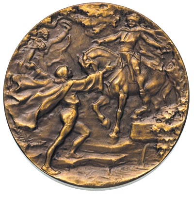 medal na 1100-lecie Cieszyna 1910, Aw: Panorama 