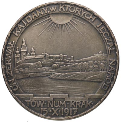 Tadeusz Kościuszko-medal autorstwa Jana Wysockie