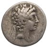 KAPADOCJA, Ariarates V 163-130 pne, drachma 158-157 pne, Aw: Głowa w diademie w prawo, Rw: Atena s..