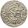 Wratysław II 1054-1061, denar, Aw: Nad podwójnym