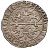 Prowansja - Robert d’Anjou 1309-1343, carlin, Aw: Król siedzący na tronie z lwów  na wprost, w oto..
