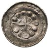 Saksonia, denar krzyżowy, srebro 0.78 g, CNP typ VII, na awersie i rewersie w polu cztery małe krz..