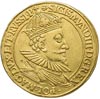 10 dukatów medalowych bez daty (1592), Gdańsk, Aw: Ukoronowane popiersie króla w prawo i napis wok..