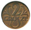 2 grosze 1928, Warszawa, Parchimowicz 102 d, moneta w pudełku NGC z certyfikatem MS 63 RB (Red Bro..