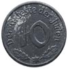 10 fenigów 1942, Łódź, aluminium magnez, Parchimowicz 13, moneta z certyfikatem G. Franquinet’a, ś..