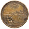 medal autorstwa P.P.Wernera wybity z okazji 500-lecia Elbląga 1737 r., Aw: Kobieta z rozpuszczonym..