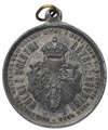 medalik z uszkiem na pamiątkę 300-letniej Roczni