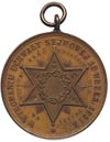 medal z uszkiem na 50-lecie Powstania Listopadowego wydany przez Muzeum w Rapperswilu, 1880 r., Aw..
