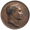 Napoleon Bonaparte - medal autorstwa Andrieu’a i