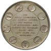 medal autorstwa A.Bovy’ego na 500-lecie Związku Strzeleckiego w Bazylei 1844 r., Aw: Upadający ran..