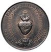Leon XII, - medal patriotyczny z 1900 r.,- POLONIA SEMPER FIDELIS, Aw: Popiersie papieża Leona XII..