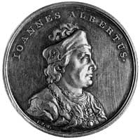 medal ze świty królewskiej- Jan Olbracht, autors