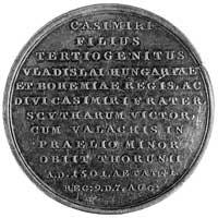 medal ze świty królewskiej- Jan Olbracht, autorstwa Holzhaeussera, Aw: Popiersie króla w prawo i n..
