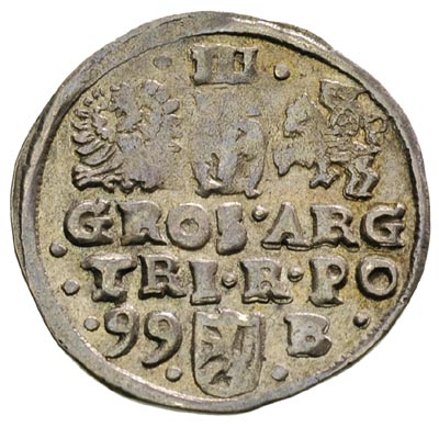 trojak 1599, Bydgoszcz, Iger B.99.2.b, patyna