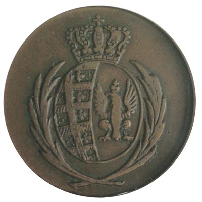 3 grosze 1811, Warszawa, litery IB, Plage 86, Iger KW.11.2.a, moneta w pudełku NGC z certyfikatem XF 40, patyna