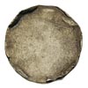 Saksonia, krążek srebra przygotowany do wybicia denara krzyżowego, 1.56 g, ciekawostka numizmatyczna