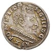trojak 1594, Wilno, Iger V.94.1.a, Ivanauskas 1062:210, moneta wybita dwukrotnie (na awersie i rew..