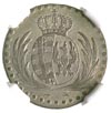 10 groszy 1812, Warszawa, Plage 102, moneta w pudełku NGC z certyfikatem AU 58, patyna