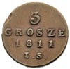 3 grosze 1811, Warszawa, litery IS, Plage 84, Ig