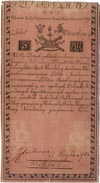 5 złotych 8.06.1794, seria N.B.1, znak wodny ze znakiem firmowym, Miłczak A1a2, Lucow 3 (R3)