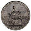 Janusz Radziwiłł - hetman litewski i wojewoda wileński, kopia medalu autorstwa S. Dadlera 1653 r.,..