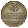 medal na 500-lecie miasta Torunia 1731 r., Aw: Pod dębem żołnierz na straży, obok data 1231, po pr..
