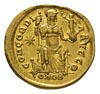 Teodozjusz 402-450, solidus 408-420, Konstantynopol, oficyna U, złoto 4.24 g, RIC 202