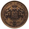 medal autorstwa W. Głowackiego na 200-lecie Odsieczy Wiedeńskiej 1883 r., Aw: Popiersie Jana III w..