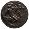 Adam Mickiewicz - medal autorstwa Wacława Szymanowskiego (1898 r), Aw: Głowa poety w prawo i napis..