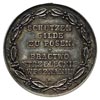 medal Bractwa Strzeleckiego w Poznaniu, bez daty (przełom XIX-XX w), Aw: Herb Poznania w dekoracyj..