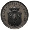 Leon XIII 1878-1903, medal patriotyczny \Semper Polonia Fidelis, Aw: Popiersie papieża w lewo i na..