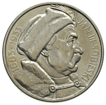 10 złotych 1933, Warszawa, Jan III Sobieski, Parchimowicz 121