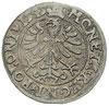 grosz 1545, Kraków, korona wąska i wysoka, bardz