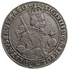 talar 1630, Bydgoszcz, odmiana z wąskim popiersiem króla i kokardą na plecach, srebro 28.58 g, Dav..