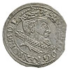 grosz 1606, Kraków, moneta z końca blachy, ale ł