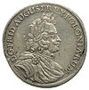 2/3 talara (gulden) 1698, Drezno, Merseb. 1418, Dav. 819, ładny egzemplarz