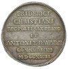2/3 talara zaślubinowego (gulden) 1747, Drezno, H-Cz. 2780 R, Merseb. 1835, moneta była wybita z o..