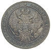 1 1/2 rubla = 10 złotych 1836, Petersburg, Plage 327, Bitkin 1089, patyna