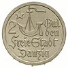2 guldeny 1923, Utrecht, Koga, Parchimowicz 63.b, moneta wybita stemplem lustrzanym, rzadka piękni..