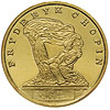 200.000 złotych 1990, Solidarity Mint - USA, Fryderyk Chopin, złoto 31.23 g, Parchimowicz 635, nak..