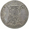 talar 1769, Koblencja, srebro 27.89 g, Aw: Popie