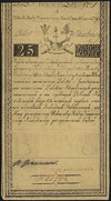 25 złotych 8.06.1794, seria B, widoczny firmowy 