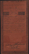 50 złotych 8.06.1794, seria D, Miłczak A4, Lucow 32 (R2), ładnie zachowane