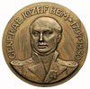 generał Józef Bem -medal autorstwa St. Popławskiego 1928 r., Aw: Popiersie na wprost i napis w oto..