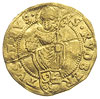 Mateusz von Wellenburg 1519-1540, dukat 1538, złoto 3.35 g, Fr. 600, Probszt 189, Zöttl 174, gięty..