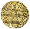 Krystian IV 1588-1648, dukat 1611, Kopenhaga, złoto 3.45 g, Fr. 33, Hede 17, gięty, bardzo rzadki