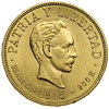 Republika, 20 pesos 1915, Filadelfia, złoto 33.4